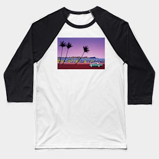 hiroshi nagai - Overview Pavement by Hiroshi Nagai Baseball T-Shirt